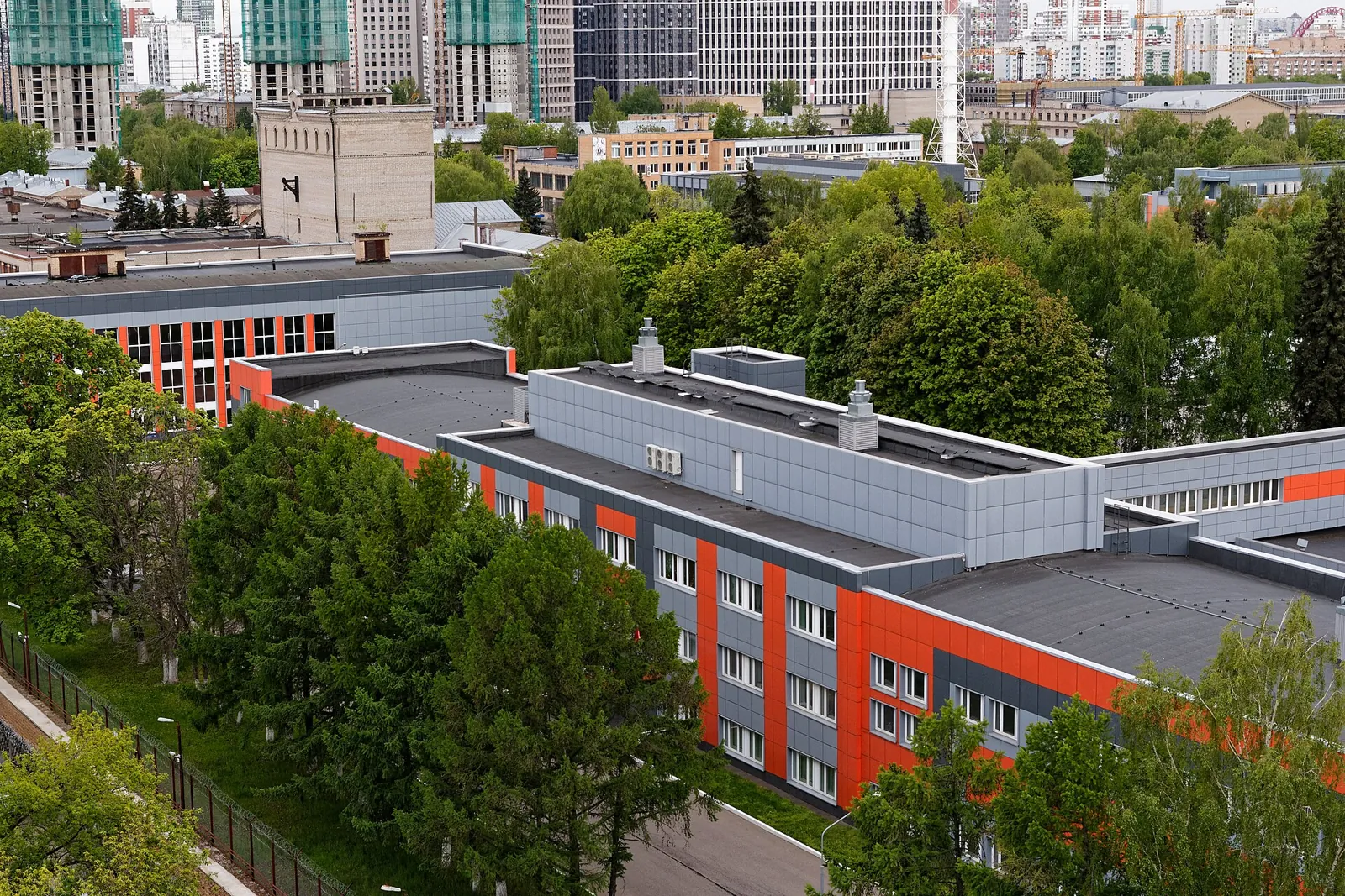 Gebäude des Kurtschatow-Instituts in Moskau