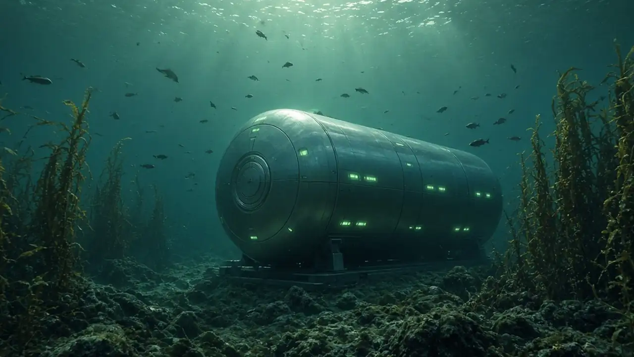 Fotorealistisch-futuristisch: Rechenzentren unter Wasser