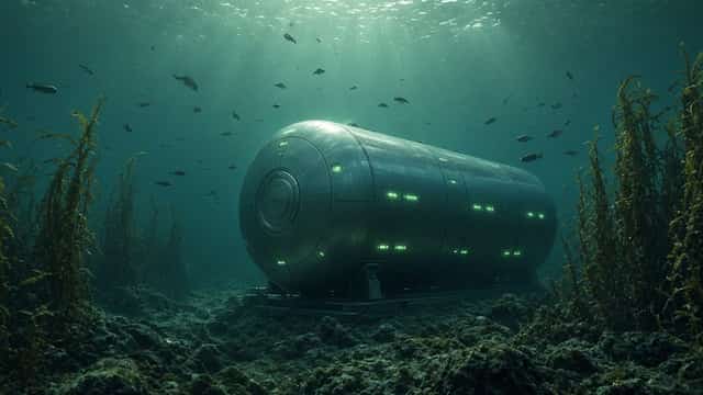 Fotorealistisch-futuristisch: Rechenzentren unter Wasser